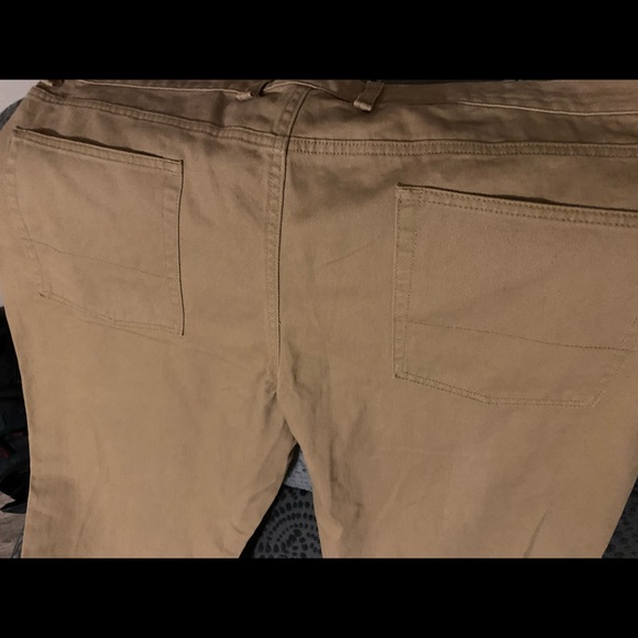 Chaps Mens Five Pocket Twill Pants, 40Wx 32L, Bronze Color, Worn Once - Picture 10 of 12